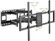 Настенный поворотный кронштейн Gembird 60 - 120" до 120 кг (WM-120ST-01) - изображение 2