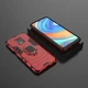 Чехол Iron Ring для Xiaomi Redmi Note 9S бампер противоударный с подставкой кольцом Red - изображение 4
