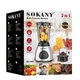 Многофункциональный стационарный блендер Sokany 400Вт с объемом чаши 1.5л SK-148 - изображение 8