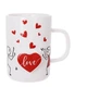 Чашка фарфоровая Flora Love You 380 мл. 33541 - изображение 1