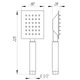 Душова лійка Globus Lux SUS-001Q-BB - зображення 5
