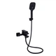 Смеситель для ванны Qtap Gemini (c душевым гарнитуром) QTGEM259BLM45682 Black Matt - изображение 1