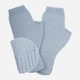 Митенки женские вязаные Malisa Жаде 10-5022-LT-141 One Size Светло-голубые - изображение 2