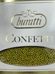 Кондитерська посипка Кульки цукрові BURATTI золоті d 2-3 мм 50 грамів - зображення 2