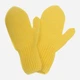 Варежки женские вязаные Malisa Умка 12-6010-DM-48 One Size Желтые - изображение 1