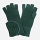 Митенки женские вязаные Malisa Янки 10-5007-DX-49 One Size Темно-зеленые - изображение 2