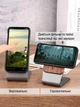 Подставка для зарядного устройства MagSafe магсейф для беспроводной зарядки телефона iPhone серии 15/14/13/12 на стол Дерево/Алюминий (CSS-001) - изображение 7