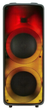 Акустична система з RGB підсвічуванням MHZ Goldteller 507-2*100W Bluetooth колонка з USB/X-BASS/+ 2 бездротових мікрофона - зображення 4