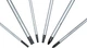 Набор отверток Bosch Professional SL/PH/PZ/Torx 6 шт, на ложементе (1600A02CV3) - изображение 4