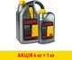 Набор Антифриз Lesta G11 готовый 4 кг Желтый + Антифриз Lesta G11 готовый 1 кг Желтый (LRY104) - изображение 2