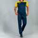 Поло Joma Polo Shirt Combi-Yellow S/S Blue/Yellow 101371.339 L - изображение 4