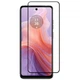 Захисне скло LUX для Motorola E14 повне проклеювання чорний - зображення 1