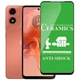Захисне скло-плівка Fiji Ceramics для Motorola G04 (XT2421-2) повне проклеювання чорний - зображення 1
