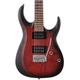 Электрогитара Cort X100 Open Pore Black Cherry Burst (X100 OPBB) - изображение 7