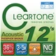 Струны для гитары Cleartone Acoustic Phosphor Bronze Light (12-53) (7412) - изображение 3