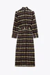 Сукня жіноча ZARA Satin Belted Midi Dress S Різнокольоровий (4437\275\330) - зображення 6