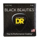 Струны для гитары DR Strings Black Beauties Electric - Light Heavy (09-46) (BKE-9/46) - изображение 1
