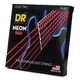 Струны для гитары DR Strings NEON Red Electric - Light Heavy (09-46) (NRE-9/46) - изображение 2