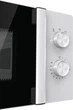 Микроволновая печь 20л Соло Gorenje MO 20 E1WH СВЧ 800 Вт 5 уровней мощности для приготовления, очистка паром, эмаль белая (25,5 см поворотный стол) - изображение 8
