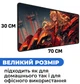 Ігрова поверхня (Килимок для мишки) SHLab Evangelion Asuka SHM-984 (70x30 см) (37910) - зображення 4
