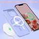 Противоударный чехол Space MagSafe iPhone 11 Pro (матовый) Lilac (37921-3B) - изображение 3
