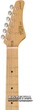 Электрогитара FujiGen Odyssey J-Standart JOS-FM-M (JOS-FM-M/FBT) Fire Burst - изображение 2