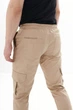 Мужские демисезонные брюки-карго Baza / База из хлопка от Intruder (Бежевые, S) - изображение 5