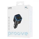 Автомобильный FM-трансмиттер модулятор АЗУ Proove FM Launcher Luxor (PD+QC3.0) Type-C+USB 36W black - изображение 2