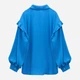 Блузка женская Zara 3666/187 XS Синяя (03666187420016) - изображение 8
