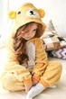 Пижама кигуруми Kigurumi для девочки Мишка Тэдди Рилакума Бежевый на рост 155-165 см (203141) - изображение 4