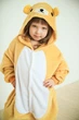 Пижама кигуруми Kigurumi для девочки Мишка Тэдди Рилакума Бежевый на рост 155-165 см (203141) - изображение 5
