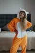 Піжама кігурумі Kigurumi для дівчинки Лисичка Помаранчевий на зріст 110-120 см (202341) - зображення 5
