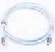 Кабель USB Supra USB3.2 C-C Blue 1m - изображение 2