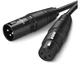 Кабель UGREEN AV130 XLR Male to Female Cable 2m Black (20710) - зображення 1