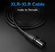 Кабель UGREEN AV130 XLR Male to Female Cable 5m Black (20712) - изображение 3