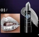 Губна помада блискуча Gliter Lipstick MLSMILE №1 Срібна водостійка - зображення 1
