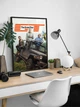 Постер Гранд Тур у рамці / The Grand Tour / Top Gear / Плакат Топ Гір (Кларксон, Хаммонд, Мей) - зображення 1