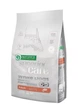 Корм Nature's Protection Superior Care White dogs Grain Free Salmon Adult Small and Mini Breeds сухой с лососем для собак малых пород с белым окрасом шерсти 1.5 кг - изображение 1