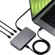 Концентратор Satechi Thunderbolt 4 Slim Pro Space Gray (ST-HT4SHM-EU) - изображение 4