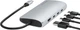 Адаптер Satechi USB-C Multiport Adapter 8K with Ethernet V3 Silver (ST-P8KES) - зображення 5