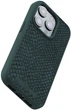Чехол Njord Salmon Leather MagSafe Case для iPhone 15 Pro Зеленый (NA53SL02) - изображение 5