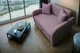 Диван для гостиной Tobi Sho Юниор-1.4 раскладной мягкий велюр Magic Dusty Violet, 1580х800х800 мм - изображение 1