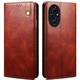 Чехол-книжка с кармашками UniCase Leather Wallet для Honor 200 Pro - Brown - изображение 1