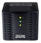 Стабілізатор напруги Powercom TCA-1200 Black 600 Вт (TCA-1200 Black) - зображення 1