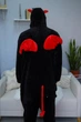 Піжама кігурумі My Kigu для хлопчика Чортеня Черный розмір на зріст 165 - 175 см (102142) - зображення 6