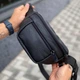 Кожаная сумка через плечо бананка SKL 2.0 leather - изображение 2