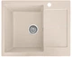Мойка кухонная, прямоугольная, гранитная, Viking Eclat 26L 620х500мм Бежевый - изображение 2