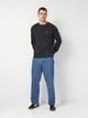 Свитшот мужской GANT Reg Shield C-Neck Sweat 2006065-5 S Черный (7325707162251) - изображение 3