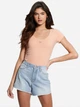 Боді-футболка жіноча Guess 620791164 L Рожева (1159813918) - зображення 1