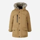 Детская зимняя парка длинная для мальчика Minoti 19coat72 41119JNR 92-98 см Бежевая (5063025304749) - изображение 2